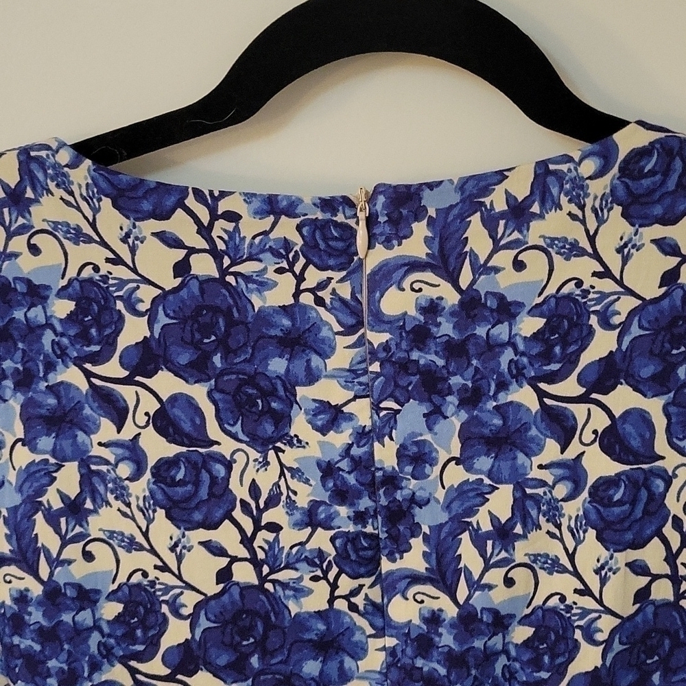 Sucrefas Retro 1940s floral belted Land Girl shirt dress - Picture 8 of 12